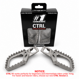 CTRL V1 Fotpinnar - KTM/HQV/GG