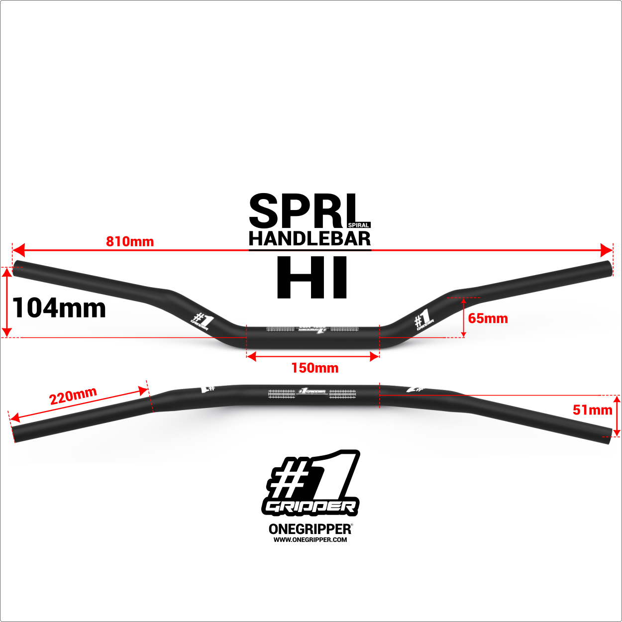 Onegripper SPRL Handlebar - HI